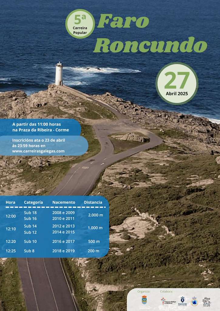 V Popular Faro Roncudo (2025) en Ponteceso