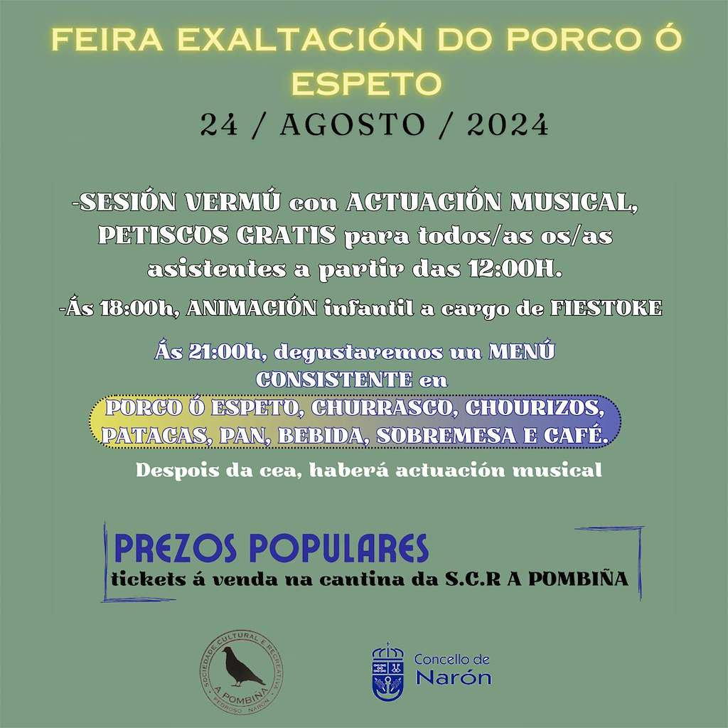 Porco ao Espeto en Narón