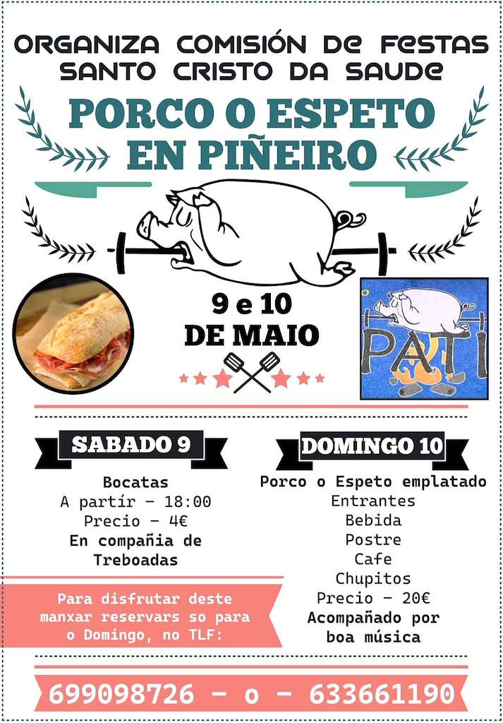 Porco o Espeto de Piñeiro  (2026) en Tomiño