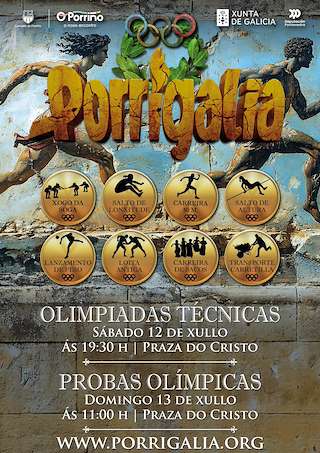 Fechas, información, programa, cartel, imágenes, mapa y ubicación de Porrigalia - VIII Juegos Olímpicos  en  O Porriño