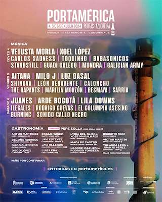 Portamérica (2026) en Portas