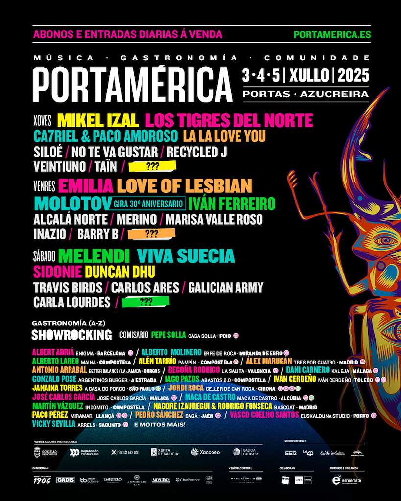 Portamérica en Portas