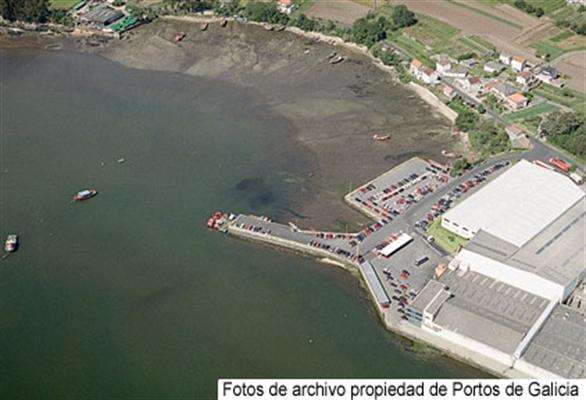 Porto de Bodión en Boiro