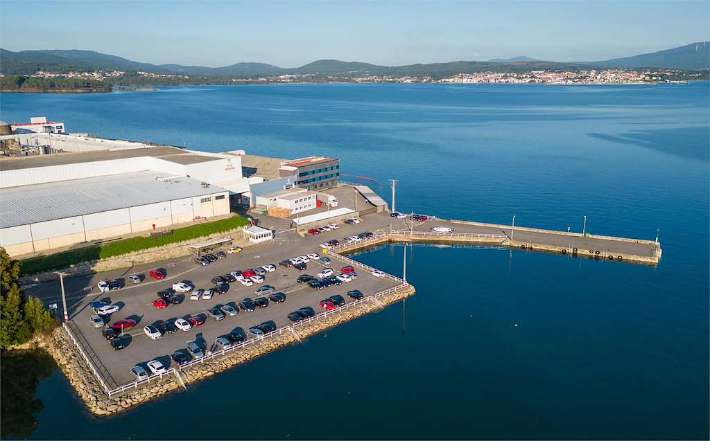 Porto de Bodión en Boiro