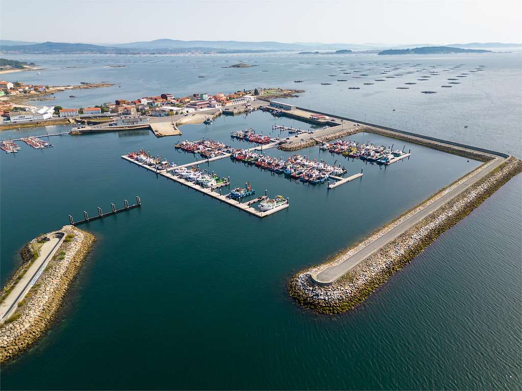 Porto de Cabo de Cruz en Boiro