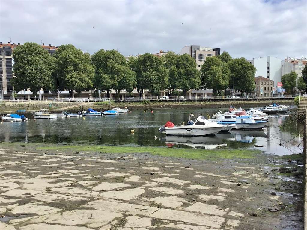 Porto de Corbaceiras en Pontevedra