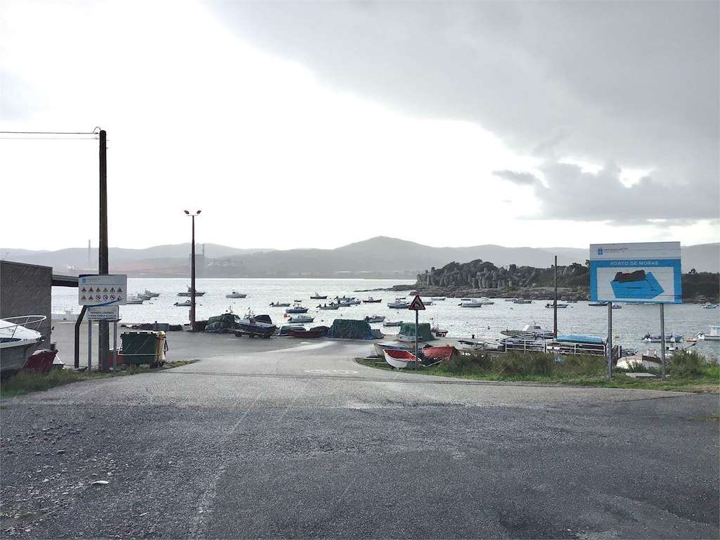 Porto de Morás en Xove