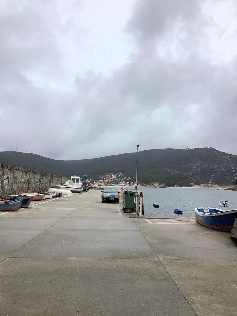 Porto de O Pindo en Carnota