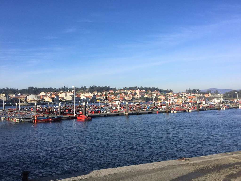 Porto de O Xufre en Illa de Arousa