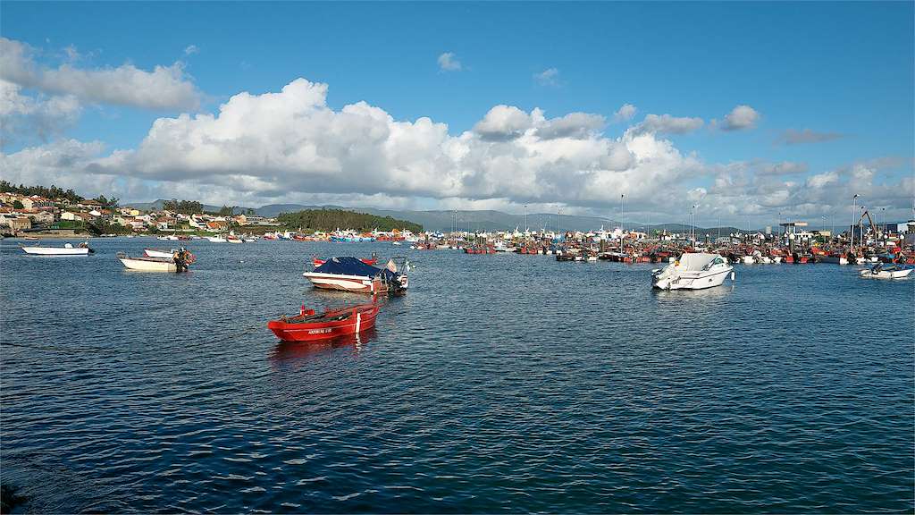 Porto de O Xufre en Illa de Arousa