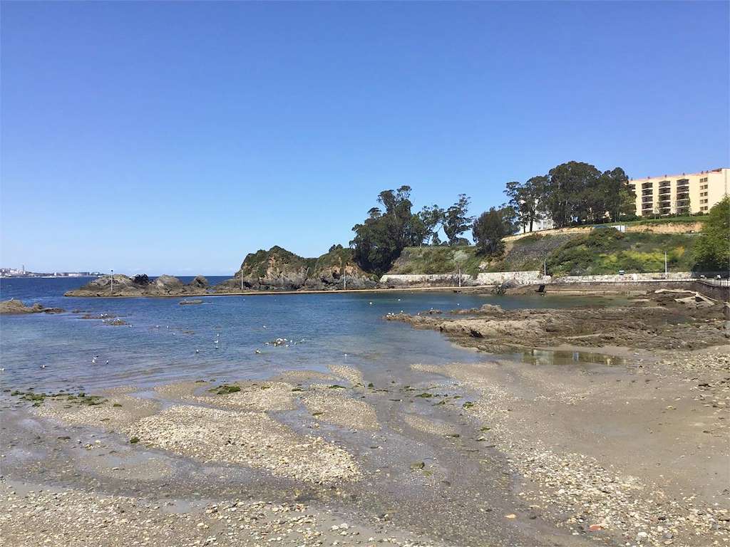 Porto de Santa Cruz en Oleiros