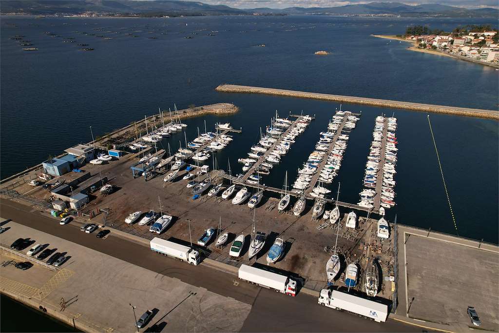 Porto Deportivo de Vilanova en Vilanova de Arousa