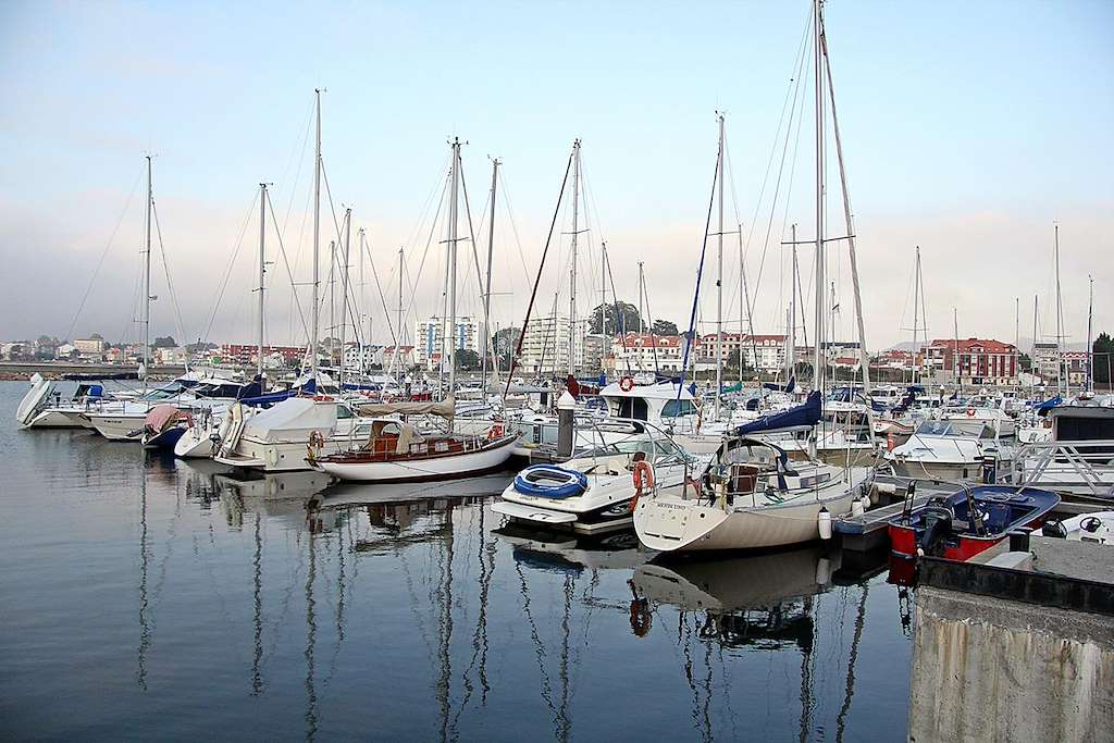 Porto Deportivo de Vilanova en Vilanova de Arousa