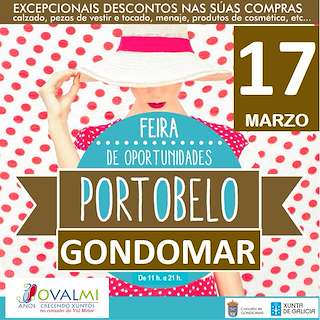 Portobelo - Feira de Oportunidades do Val Miñor en Gondomar