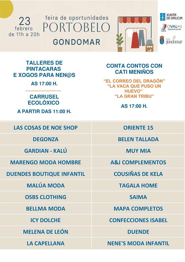 Portobelo - Feira de Oportunidades do Val Miñor en Gondomar