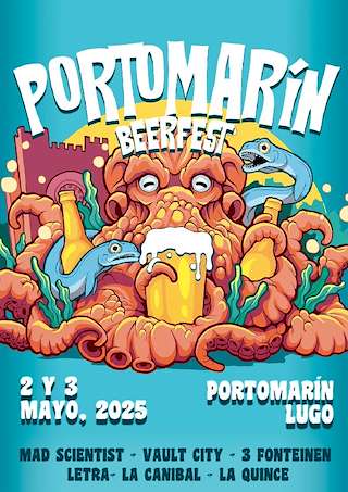 Fechas, información, programa, cartel, imágenes, mapa y ubicación de Portomarín Beerfest