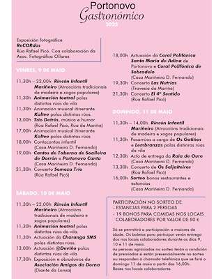 Portonovo Gastronómico - Festa da Raia (2026) en Sanxenxo
