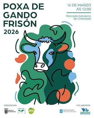 Fechas, información, programa, cartel, imágenes, mapa y ubicación de Poxa de Gando Frisón (2026)  en  Chantada