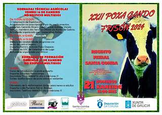 Fechas, información, programa, cartel, imágenes, mapa y ubicación de XXIII Poxa de Gando Frisón  en  Santa Comba