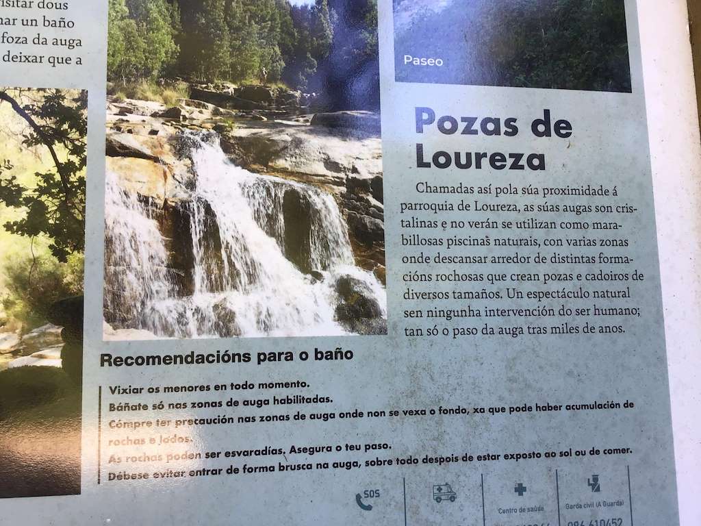Pozas de Loureza en Oia