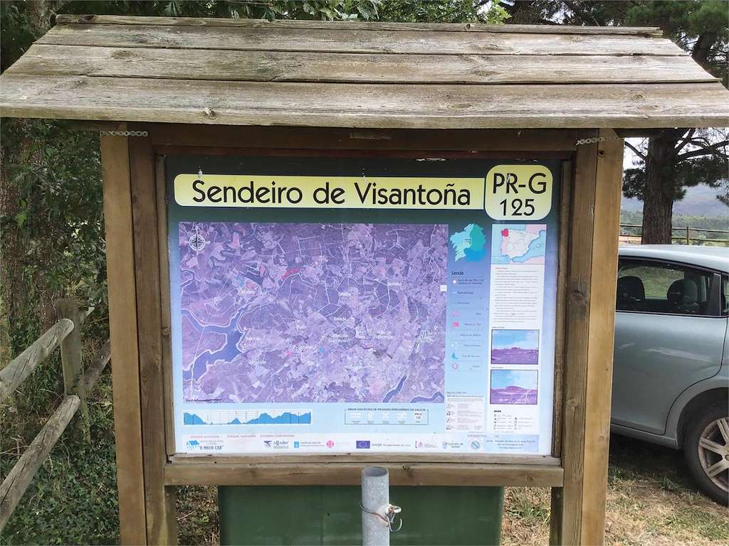 PR-G 125 Sendeiro de Visantoña en Santiso