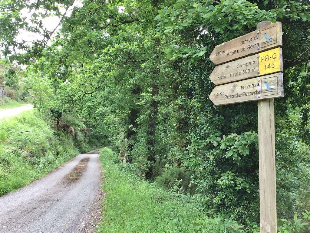 PR-G 145 - Fraga da Marronda - Alto Eo en Baleira