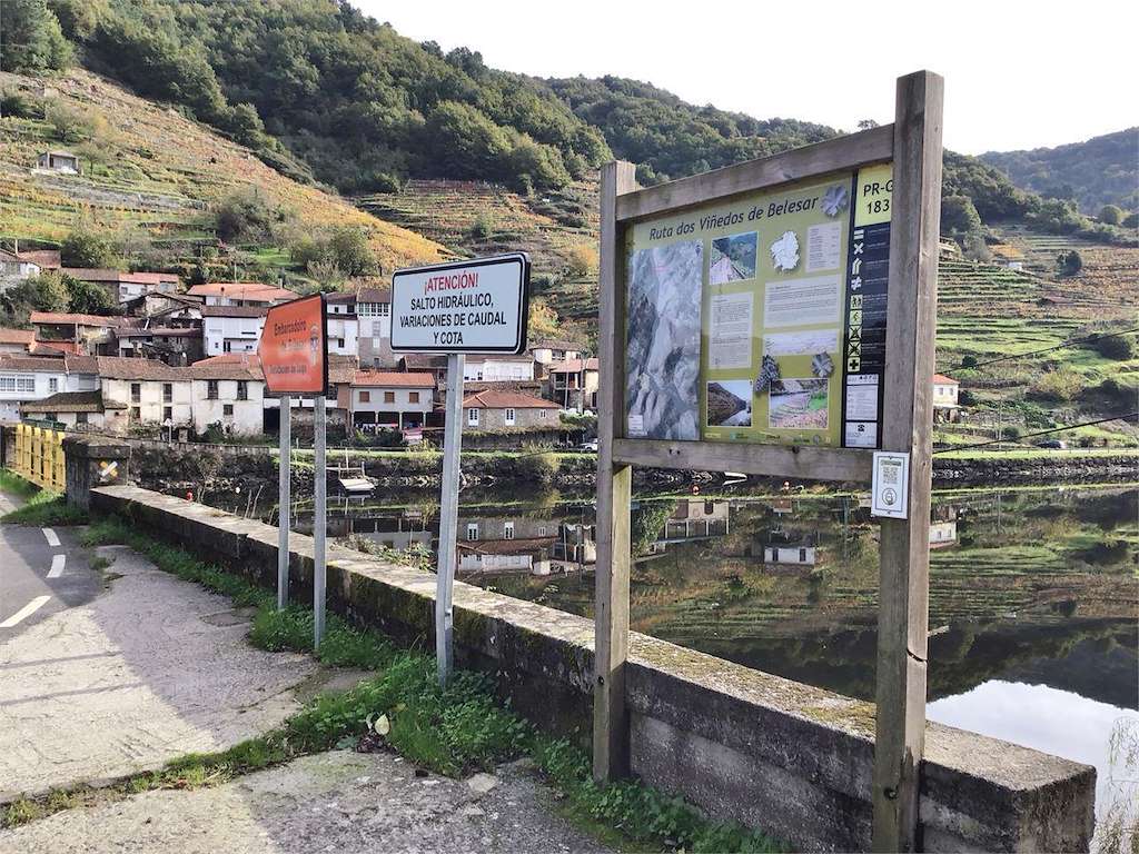 PR-G 183 Ruta dos Viñedos de Belesar en Chantada