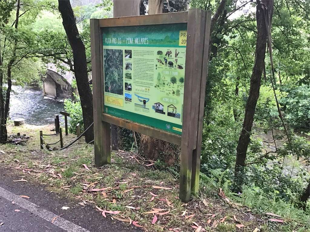 PR-G 209 Ruta Río Eo - Pena Millares en Ribeira de Piquín