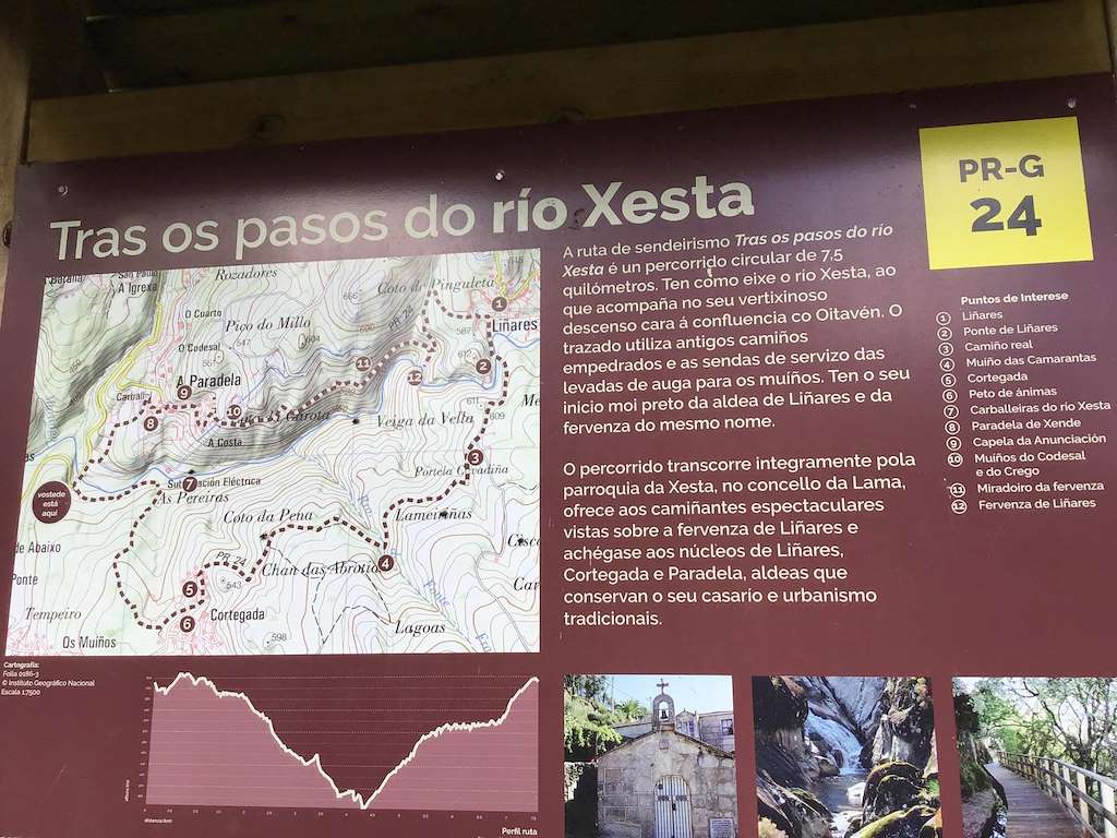 PR-G 24 - Ruta Tras os Pasos do Río Xesta en A Lama