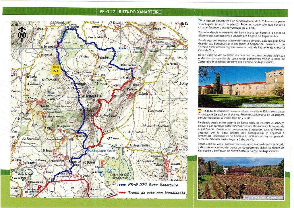 PR-G 274 - Ruta do Xanarteiro en Pantón