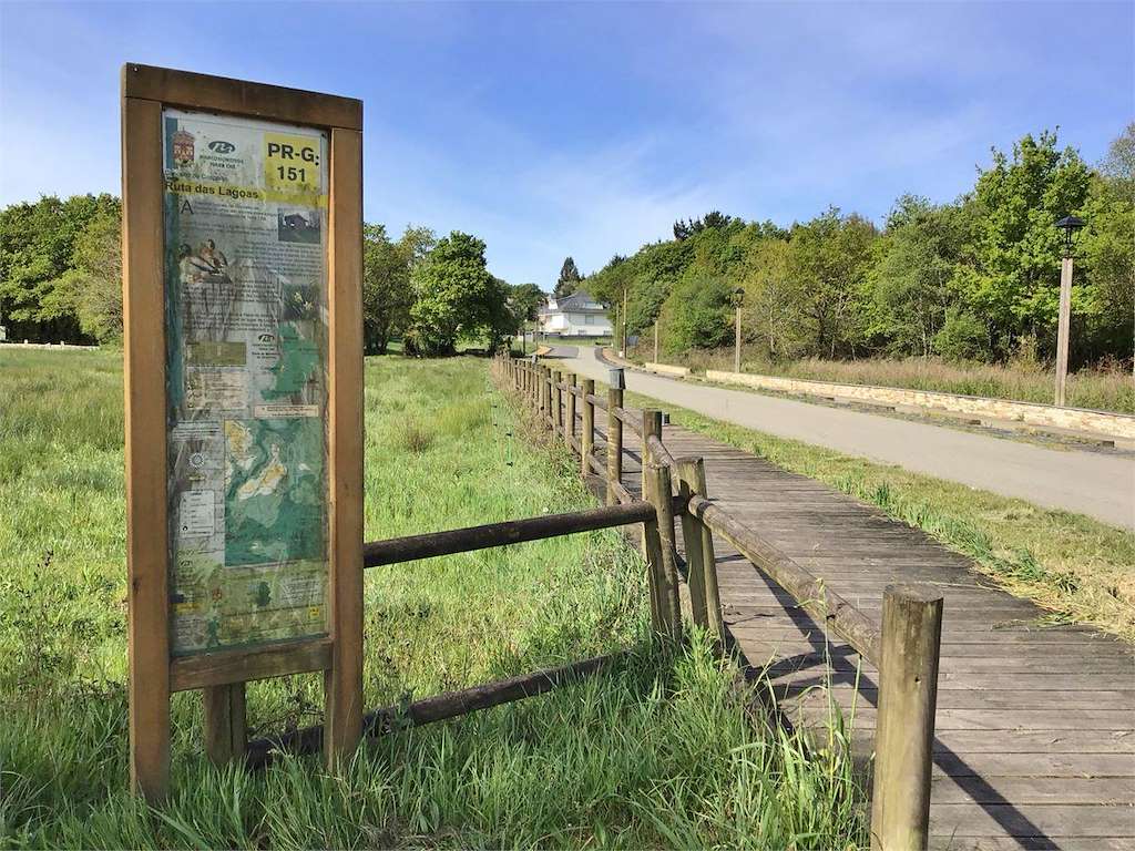 PR-G 51 - Ruta das Lagoas en Cospeito