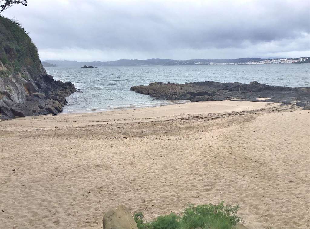 Praia da Insúa en Pontedeume