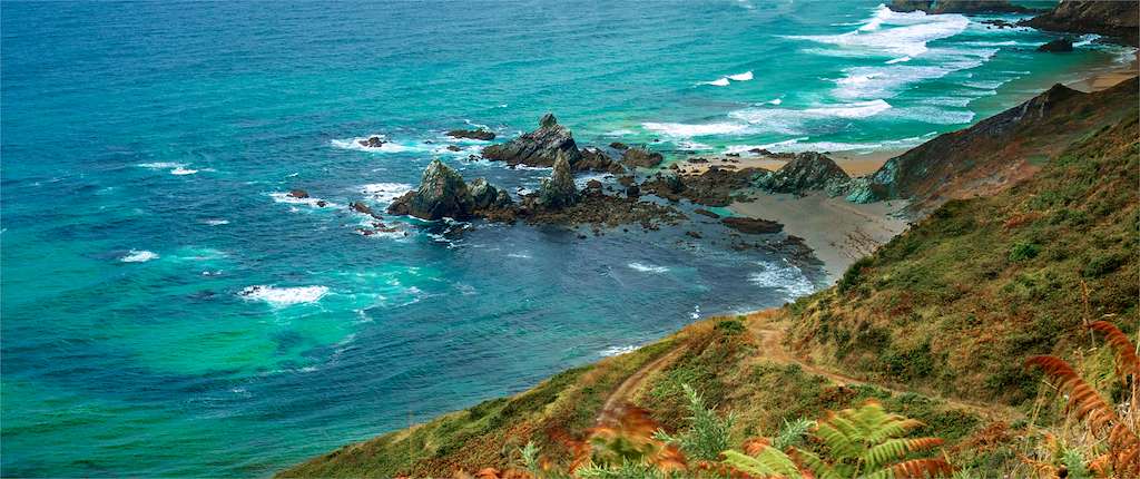 Praia do Castro en Ortigueira