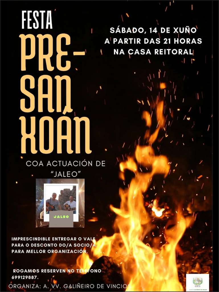Pre Festa de San Xoán de Vincios (2025) en Gondomar