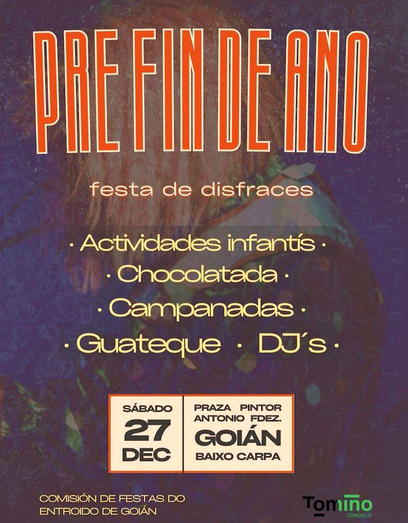 Pre Fin de Año de Goian – Fiesta de Disfraces (2025) en Tomiño