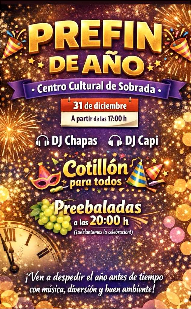 Pre-Fin de Año de Sobrada (2025) en Tomiño