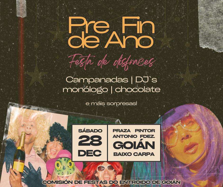 Pre Fin de Ano de Goian - Festa de Disfraces  en Tomiño