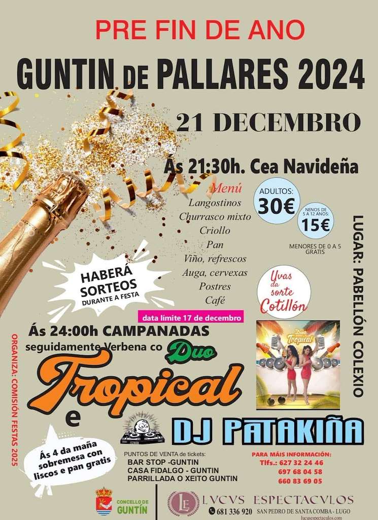Pre Fin de Ano en Guntín