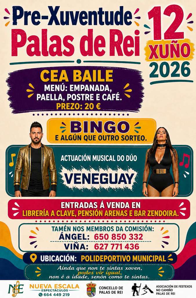 Pre-Xuventude (2026) en Palas de Rei