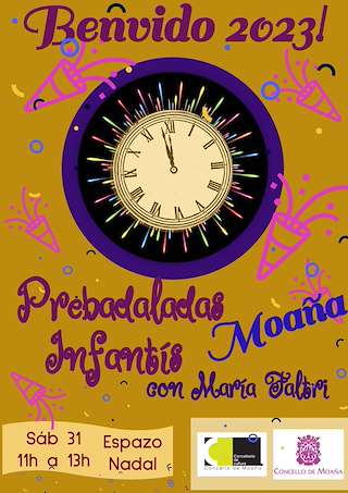 Prebadaladas Infantís (2025) en Moaña