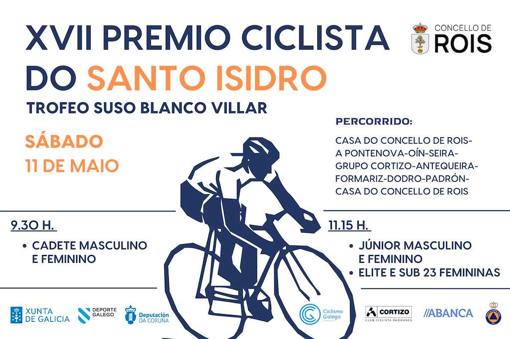 XVIII Premio Ciclista do Santo Isidro - Trofeo Blanco Villar (2025) en Rois
