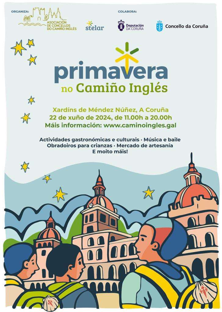 Primavera no Camiño Inglés  en A Coruña