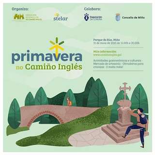 Primavera no Camiño Inglés 