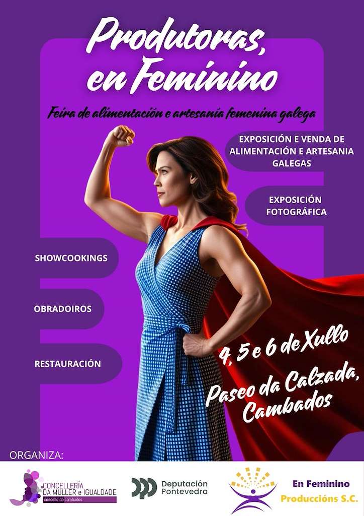 Produtoras en Feminino (2025) en Cambados