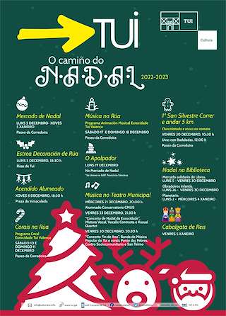 Programa de Navidad - Cabagata de Reyes (2025-2026) en Tui