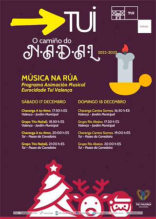 Programa de Navidad - Cabagata de Reyes (2025-2026) en Tui