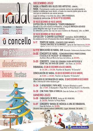 Programa de Nadal - Cabalgada de Reis (2025-2026) en Ribadavia