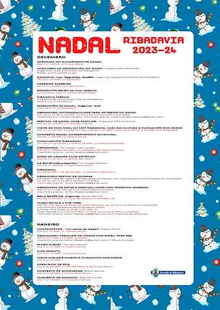 Programa de Nadal - Cabalgada de Reis (2025-2026) en Ribadavia