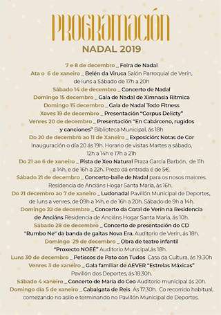 Programa de Nadal - Cabalgata de Reis en Verín