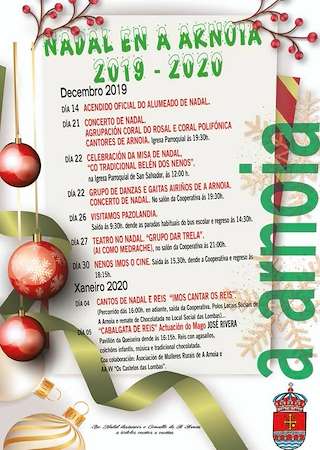 Programa de Nadal - Cabalgata de Reis  (2025-2026) en A Arnoia